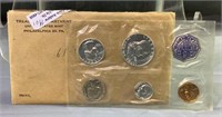 1961P US mint Coin Set