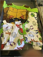 boys size 10 ninja turtle 4 pc p.j. set 4 pants