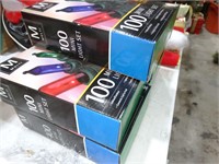 5 Boxes of Colorful Holiday Lights