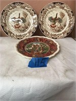 Windsor Ware (Wild Turkeys), Delft Plate