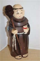 CERAMIC MONK UTENSIL HOLDER