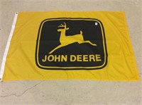 Lg. Yellow & Black John Deere Flag