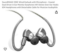 SoundMAGIC E90C Wired Earbuds with Microphone