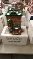 Dept.56 Snow Village The Christmas Shop