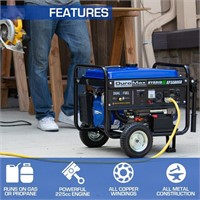 DuroMax 5500-Watt Gas/Propane Generator