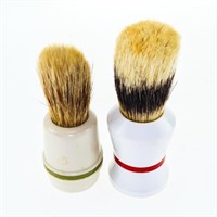 Lot 2 Vintage Shaving Brushes - England & Culmark