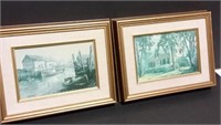 Pair of  James Keirstead Framed Prints