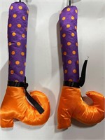 Halloween purple, legs