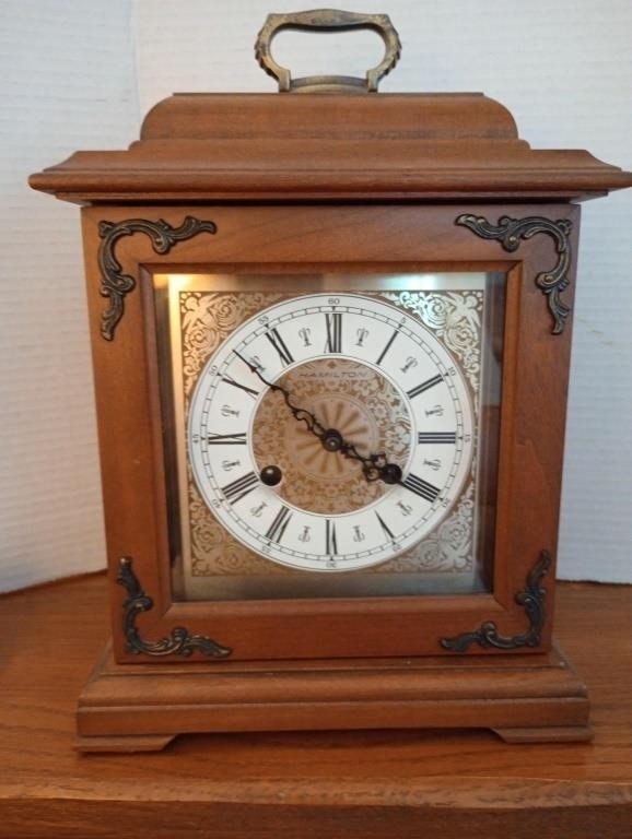 Hamilton Stratford mantle clock awarded for 25