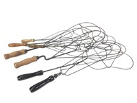 7 Primitive Wire Rug Beaters
