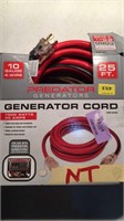 25' generator cord