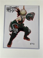 (SIGNED) MY HERO ACADEMIA "CLIFFORD CHAPIN" WHO