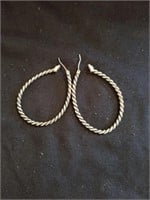 Vintage earrings 50% silver
