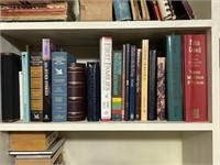 Shelf full of books