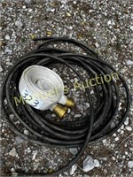 WATER HOSE AND ELEC WELDING CABLE