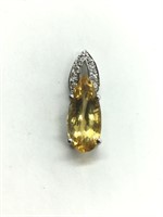 18K gold pendant