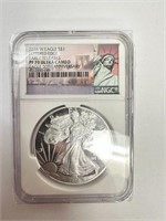 2016 W American Silver Eagle 30th Anniversary NGC
