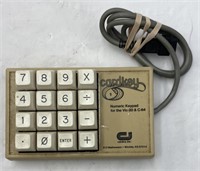 CordKey Numeric Keypad For VIC-20 & C-64, Untested