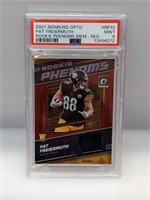 2021 Optic Phenoms Jersey Red SP Freiermuth PSA 9