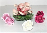 Capodimonte Floral Arrangement & Small