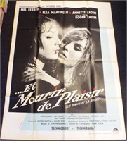 Original French "Blood and Roses" poster