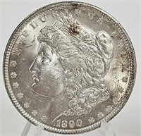 1890-P U.S. Morgan Silver Dollar XF/AU