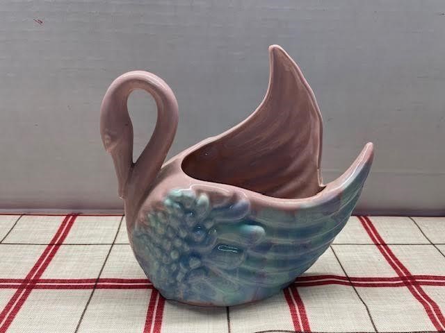 1940'S ROYAL HAEGER HICKMAN SWAN PLANTER VASE