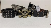 5 leather belts