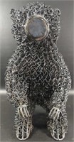 Wire Bear Sculpture , Large sized bear sculpture