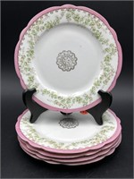 5 AUSTRIAN IMPERIAL CROWN CHINA PLATES
