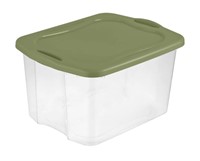 6 Sterilite 70 Qt. EZ Carry Plastic totes