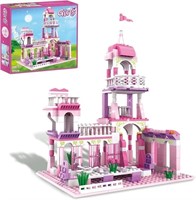R2980 Girls Princess Castle Building Blocks Toys