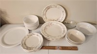 Corelle & Pfaltzgraff Dishes: Bowls & Plates