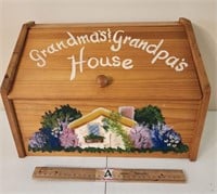Grandma's & Grandpa's House Bread Box