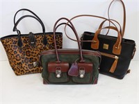 (3) Dooney & Bourke Handbags, Est 1975
