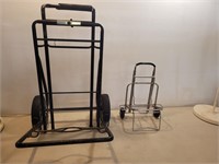 2 Metal Luggage Carts