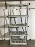 Plano made Storage Shelves