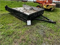 Homemade Utility Trailer 6ft x 9ft AS IS