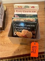 Box lot craft books