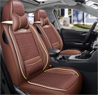 **NEW** FREESOO Car Seat Covers Full Set, Leather