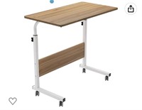 SOGES ADJUSTABLE MOBILE TABLE 31.4INCHES PORTABLE