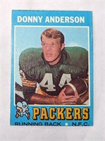 1971 Topps Donny Anderson Packers Card #162