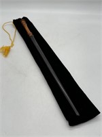 Beautiful Wood Harry Potter Style Wand w/Sheath