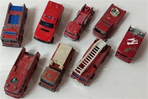 Vintage Fire Vehicles