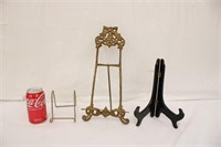 3 Various Size Easels