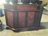 Ornate TV Stand / Buffet with Cabinets