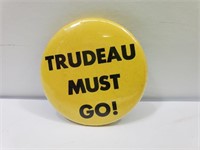 Trudeau Must Go! 2" Button