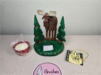 David Frykman Marvin The Moose Candle Holder