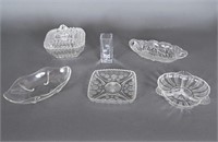 Vintage Crystal/Glass Serving Assortment