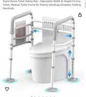 Stand Alone Toilet Safety Rail